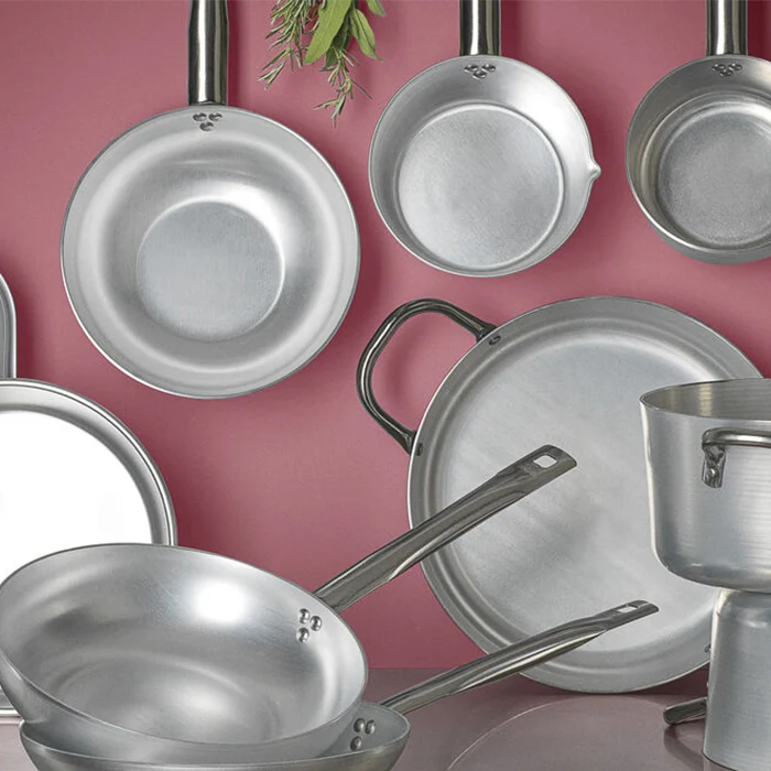 Ballarini Professionale Casseruola Bassa 2 Manici in Alluminio Linea 7002 D36 cm