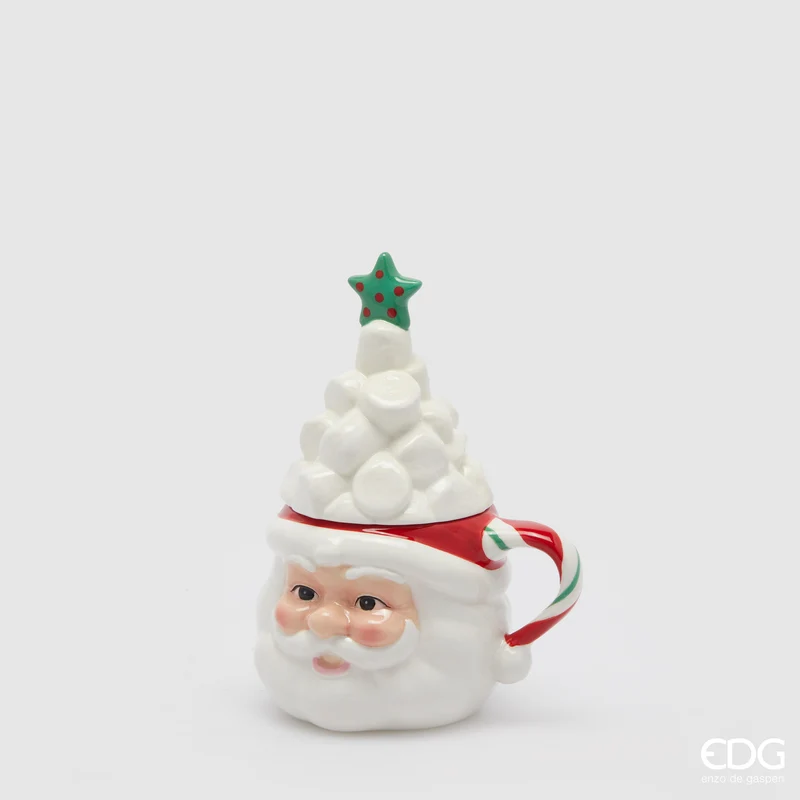 EDG Enzo De Gasperi Tazza Natalizia Babbo Natale H18