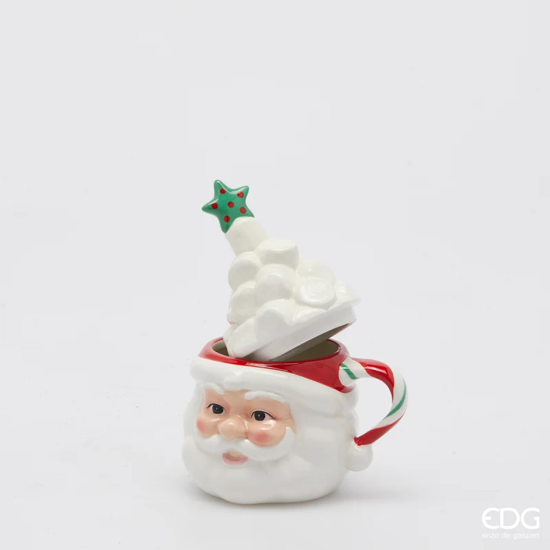 EDG Enzo De Gasperi Tazza Natalizia Babbo Natale H18