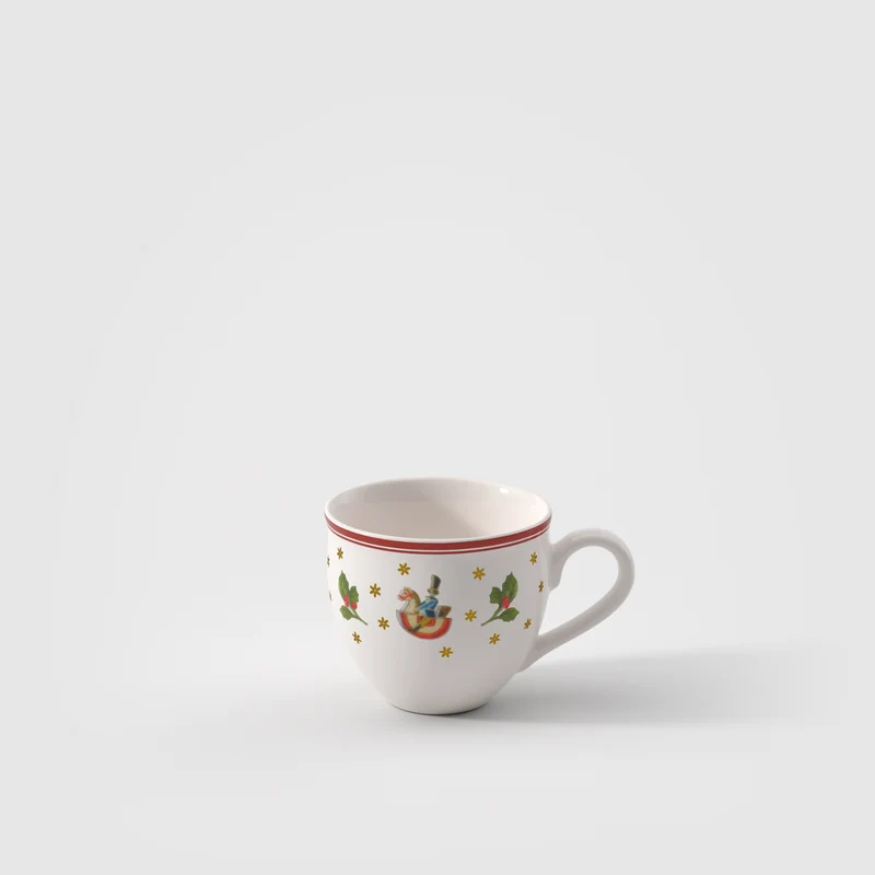 Villeroy & Boch Toy's Delight Set 6 Tazzine da Caffè in Porcellana