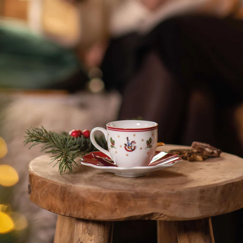Villeroy & Boch Toy's Delight Set 6 Tazzine da Caffè in Porcellana