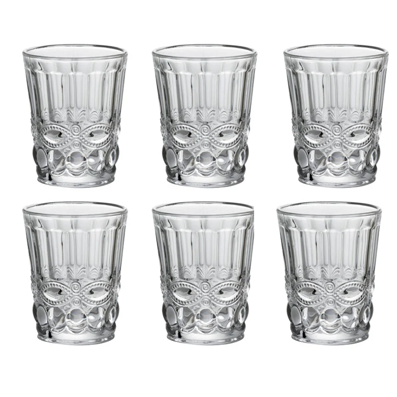 Tognana set 6 Bicchieri Solange Trasparente 230 cc