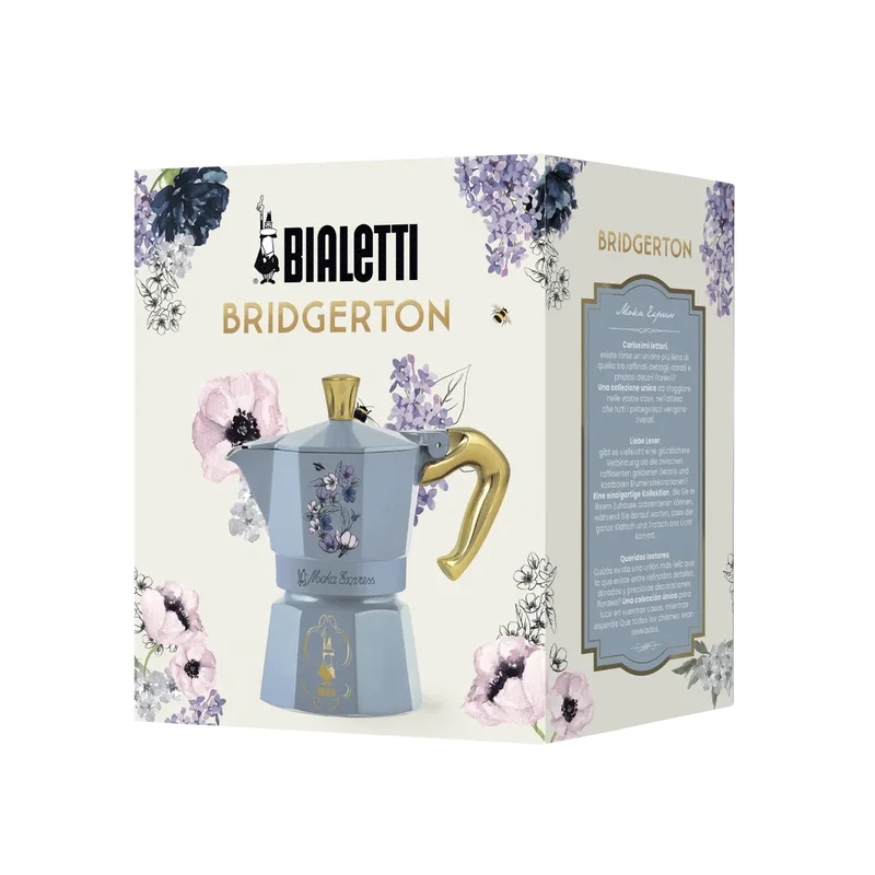 Bialetti Moka Express 3 Tazze Bridgerton
