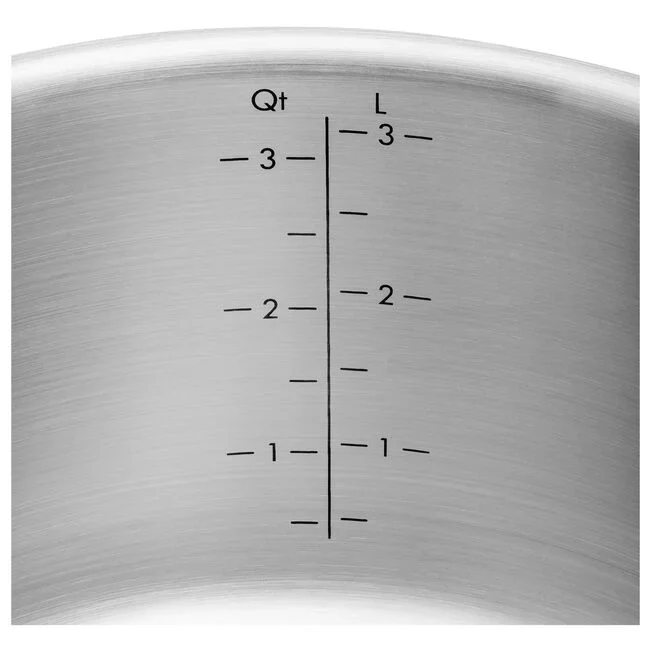 Zwilling Batteria di Pentole 5 Pezzi Pure Grigio