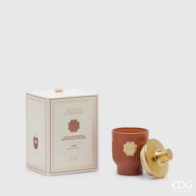 EDG Enzo De Gasperi Candela Luxury Profumata 120gr Oud