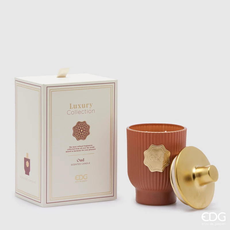 EDG Enzo De Gasperi Candela Luxury Profumata 420gr Oud