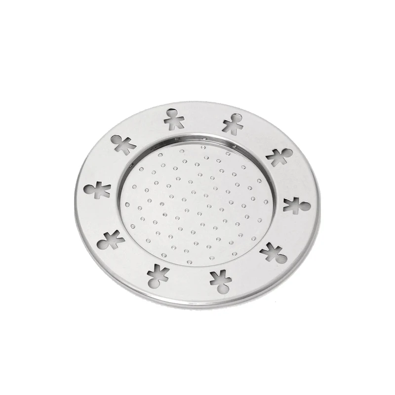Alessi Sottobottiglia Mini Girotondo in Acciaio Inossidabile