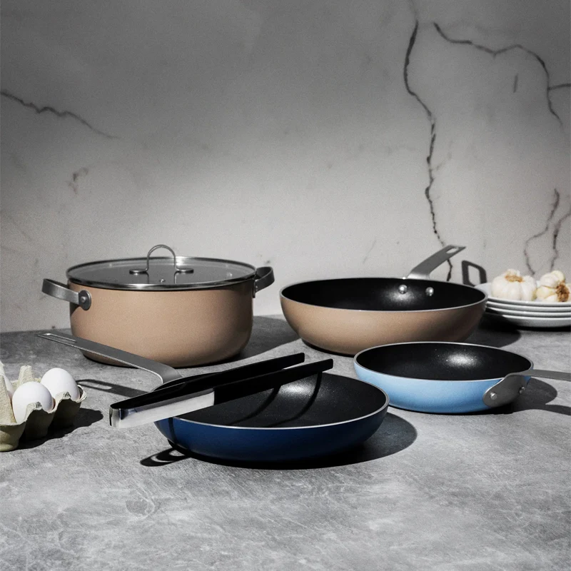 Alessi Set di Pentole 5 Pezzi Tama