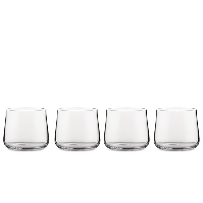 Alessi Set 4 Bicchieri Acqua Eugenia in vetro cristallino 39 cl