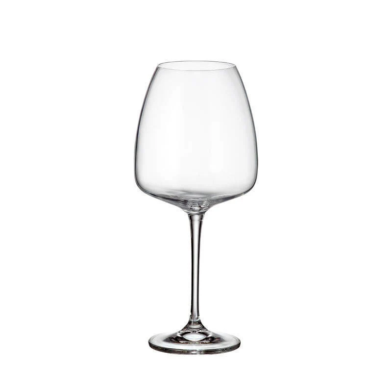 Crystal Bohemia Set 6 Calici Vino Rosso Alize'e Anser 770 ml