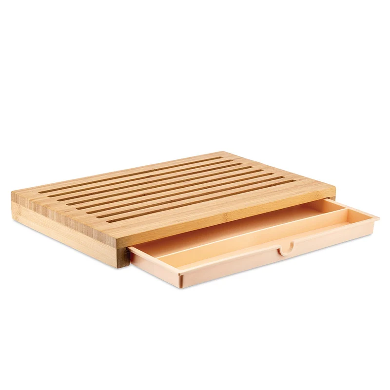 Alessi Tagliere Sbriciola per pane in bamboo 42x27 cm