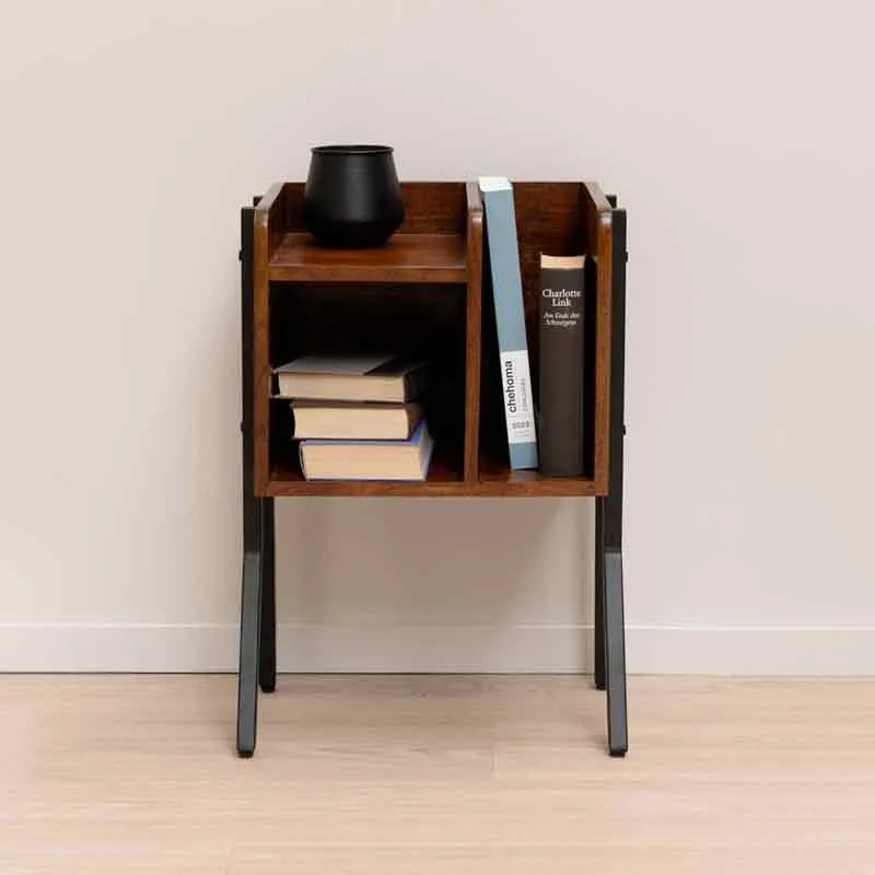 Chehoma Tavolino Flow in Legno di Mango 60×30×41 cm