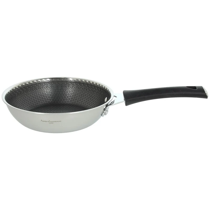 Andrea Fontebasso Tognana Padella 1 Manico D20 cm Linea Luxury Design in Acciaio