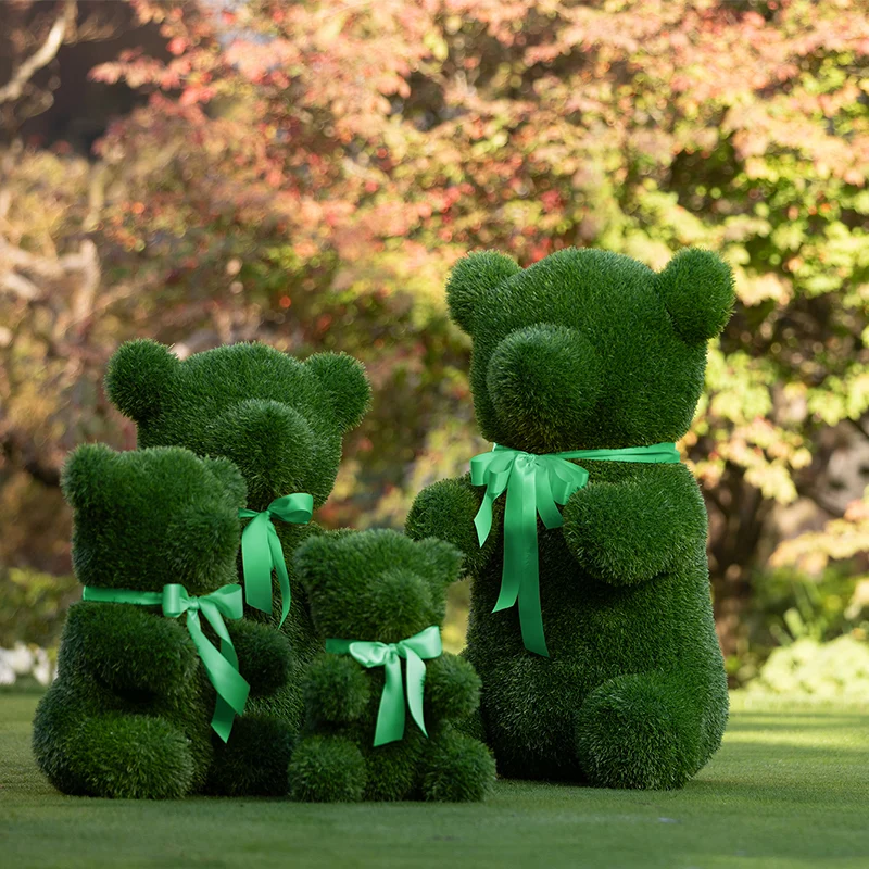 EDG Enzo de Gasperi Decoro Erba Orso Maxi 80x48x58 cm