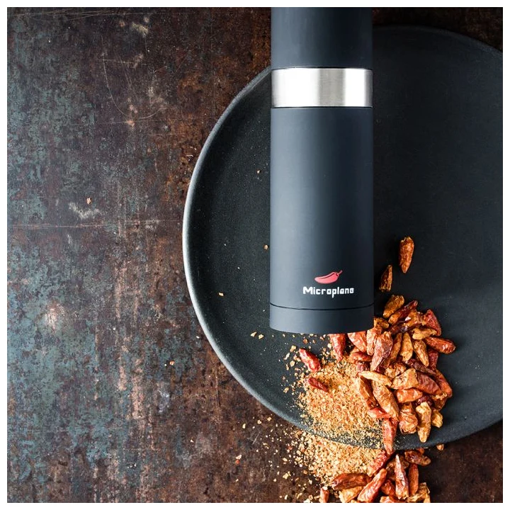 Microplane Set Macinaspezie Manuale Chilli Gourmet