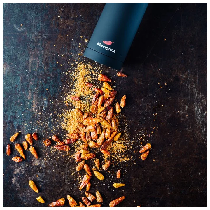 Microplane Set Macinaspezie Manuale Chilli Gourmet