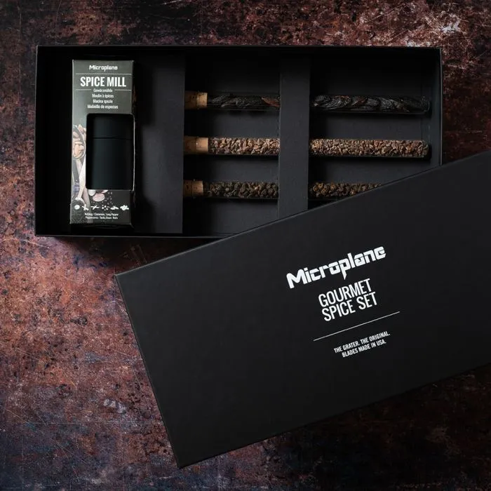 Microplane Set Macinaspezie Manuale Gourmet