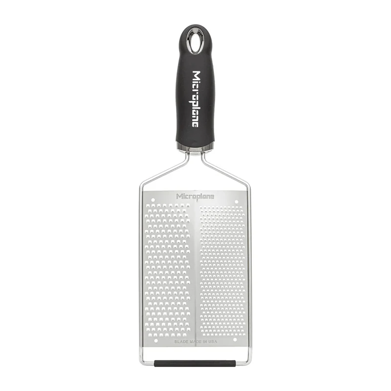 Microplane Grattugia Linea Gourmet Lama Doppia Spessa e Fine