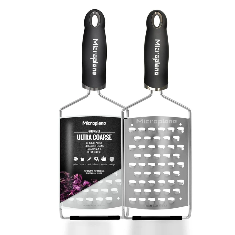 Microplane Grattugia Serie Premium Lama Spessa XL Nero