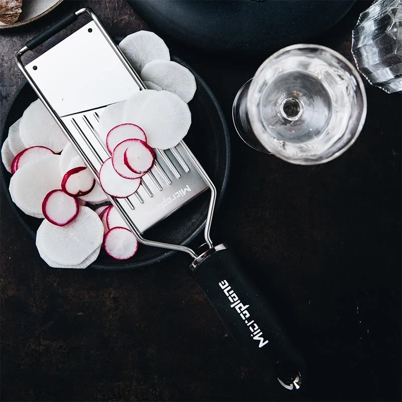 Microplane Grattugia Linea Gourmet Mandolina Nero