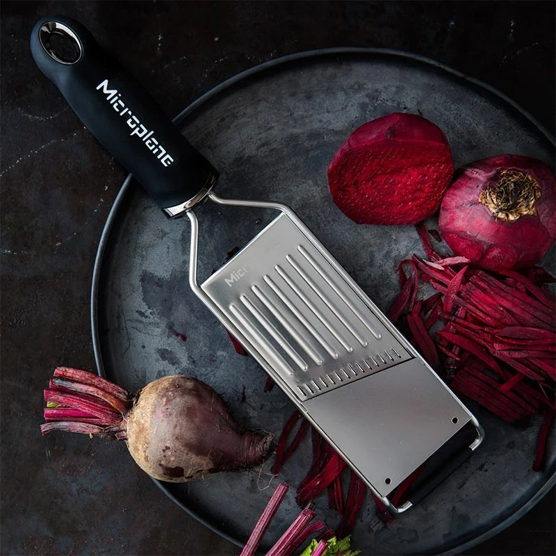 Microplane Grattugia Linea Gourmet Mandolina Julienne Nero