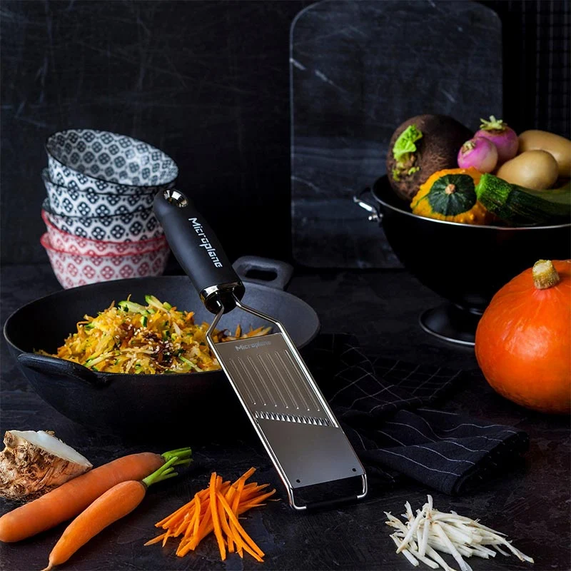 Microplane Grattugia Linea Gourmet Mandolina Julienne Nero