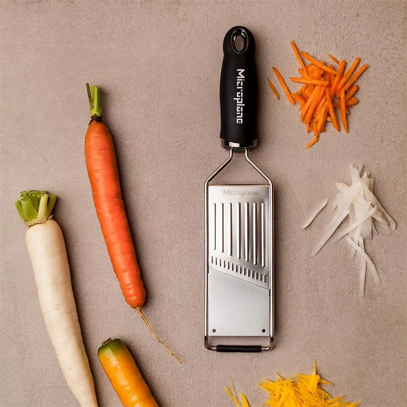 Microplane Grattugia Linea Gourmet Mandolina Julienne Nero