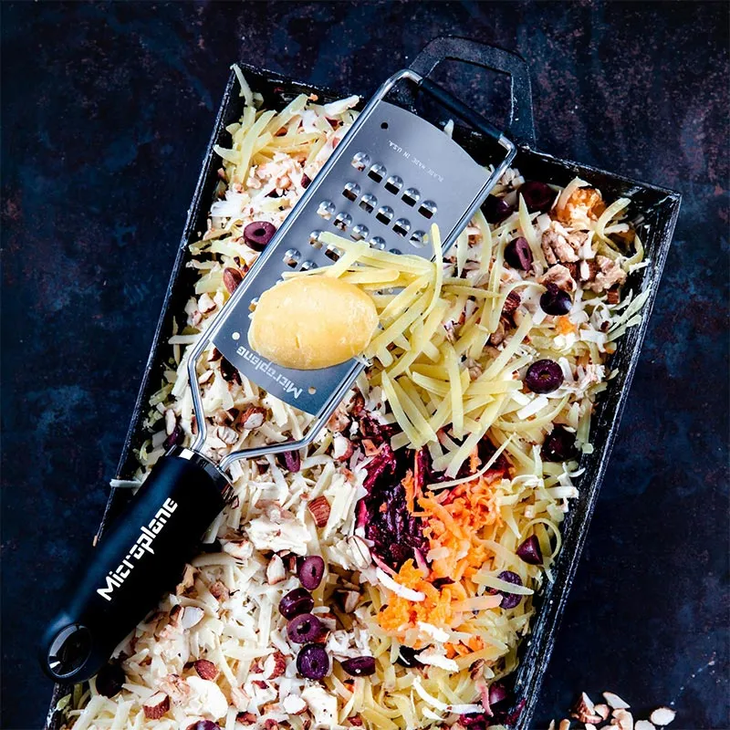 Microplane Grattugia Linea Gourmet Lama Ultra Spessa Nero