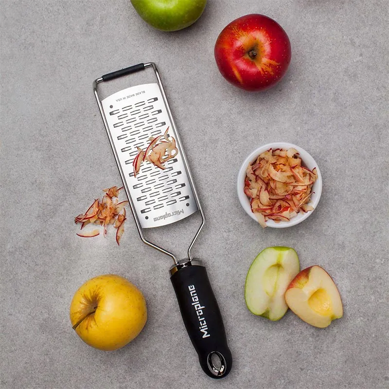 Microplane Grattugia Serie Gourmet Mandolina Julienne Fine Nero