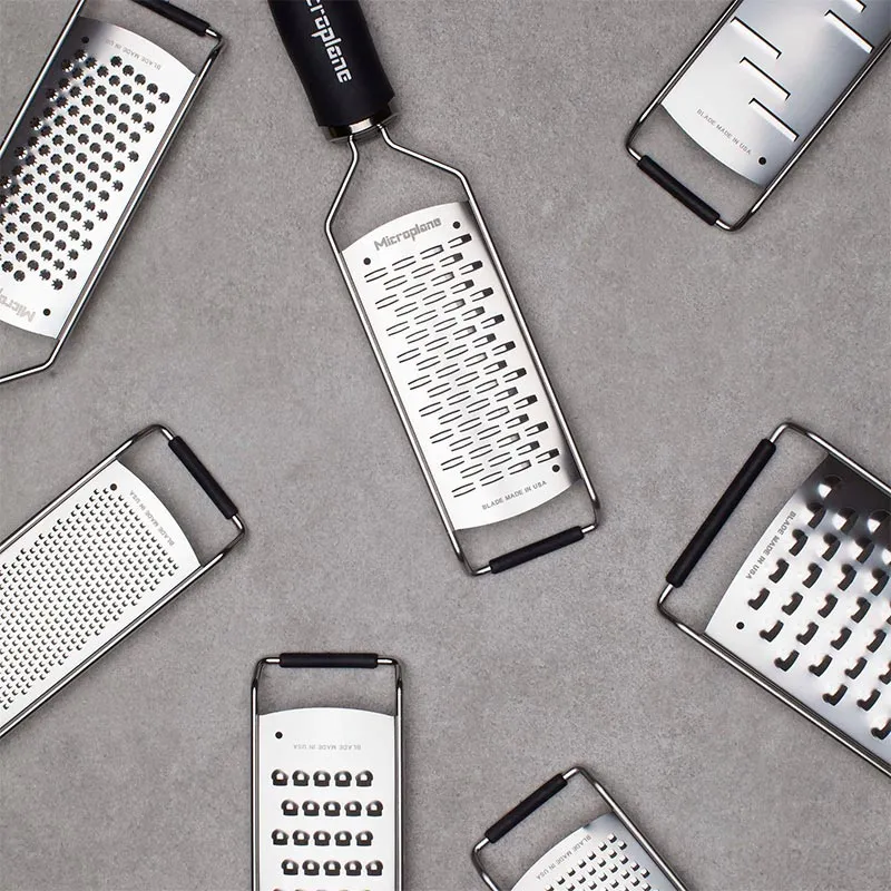 Microplane Grattugia Serie Gourmet Lama Spessa Nero