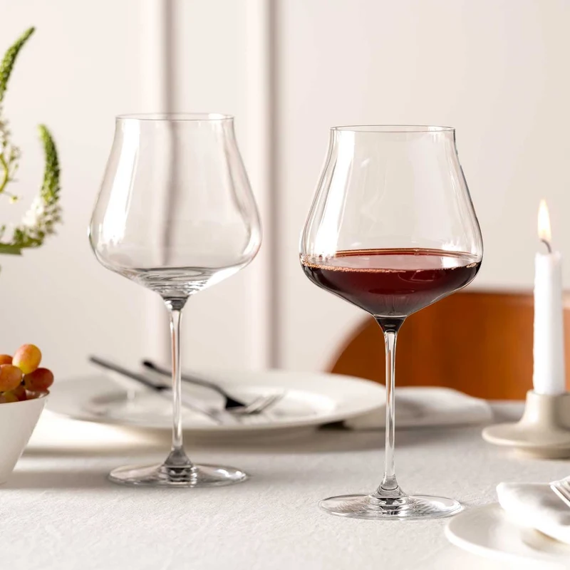 Leonardo Set 6 Calici Borgogna Brunelli in Vetro 770 ml