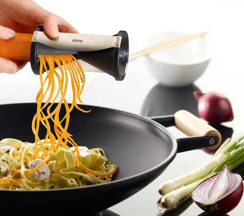 Gefu Temperaverdure Spirelli con Lama in Acciaio Inossidabile