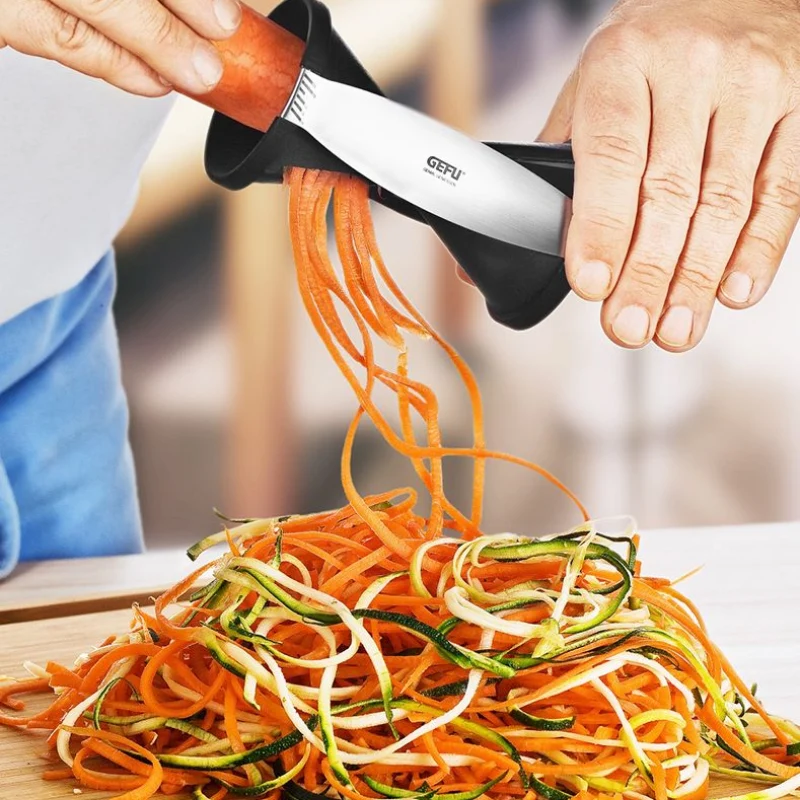 Gefu Temperaverdure Spirelli con Lama in Acciaio Inossidabile