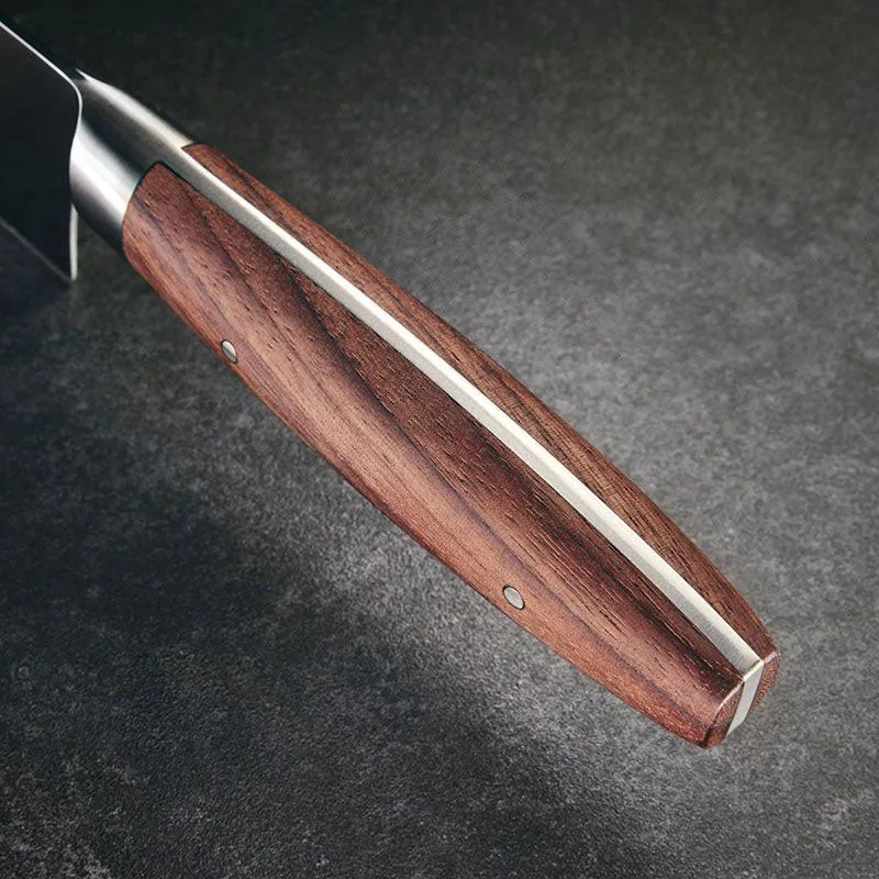 Gefu Coltello Santoku Enno con Lama 18 cm Forgiata in Acciaio Inossidabile