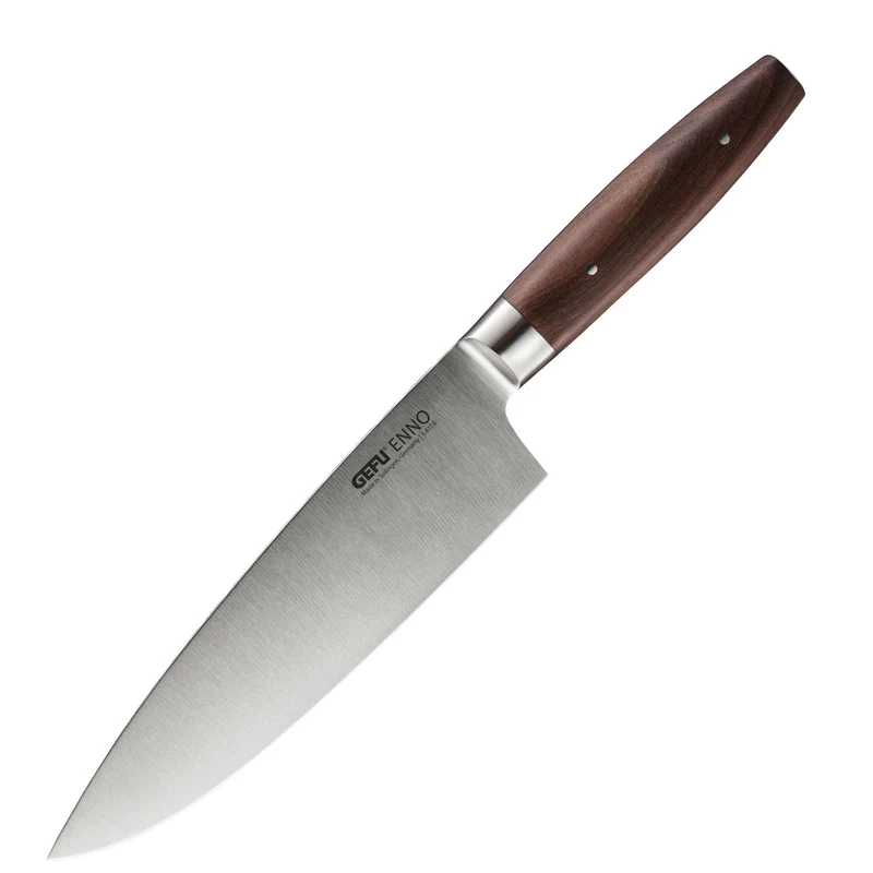Gefu Coltello da Chef Enno con Lama da 20 cm in Acciaio Inossidabile