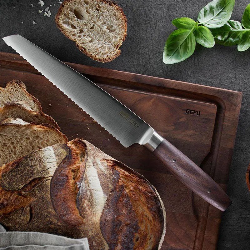 Gefu Coltello Pane Enno con Lama Seghettata 21 cm