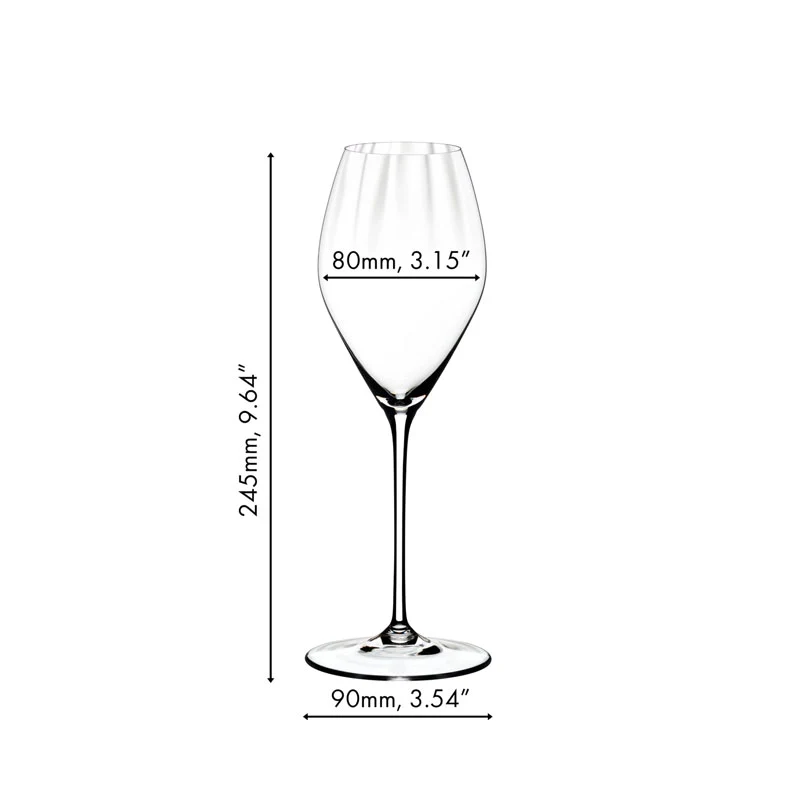 Riedel Set 4 Calici Performance Champagne