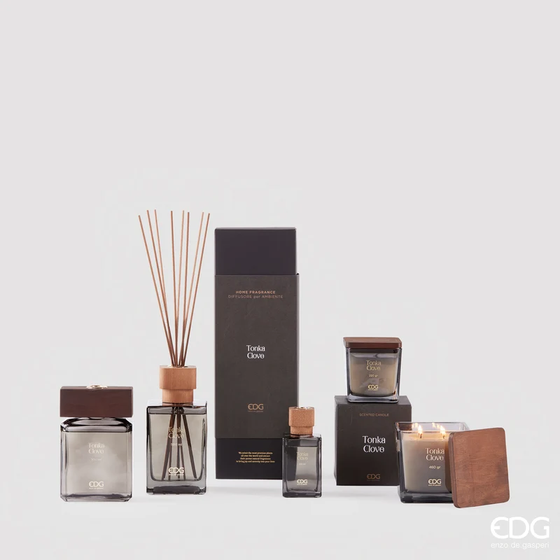 EDG Enzo De Gasperi Diffusore con Bamboo 120 ml Tonka Clove