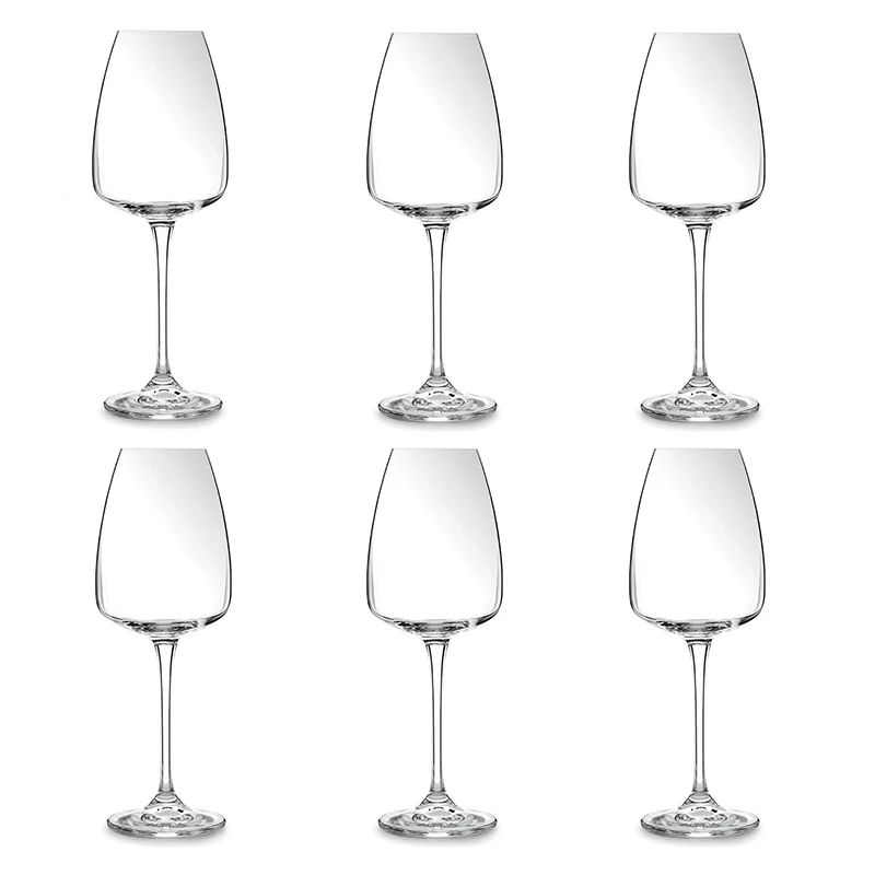 Crystal Bohemia Set 6 Calici Vino Bianco Alize'e Anser 440 ml