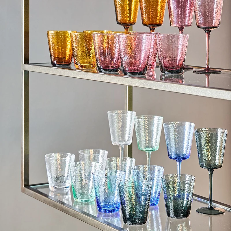 Tognana Set 6 Bicchieri Acqua Alice Fumè 330cc