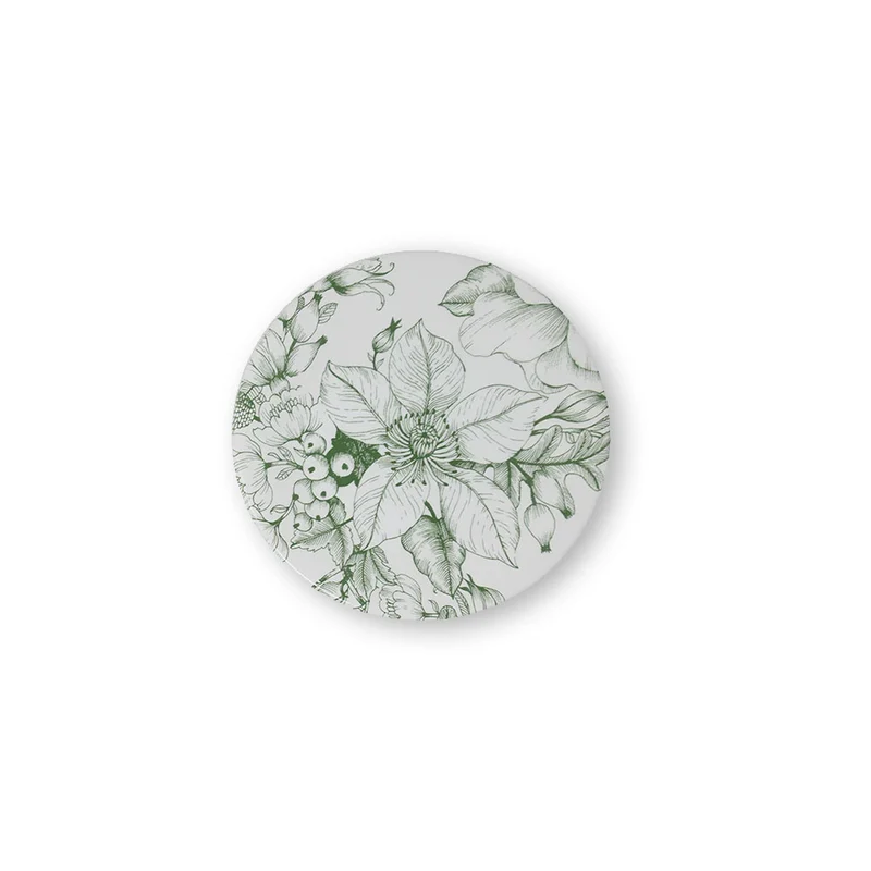 Villa Altachiara Servizio Tavola 18 Pezzi Jacquard Verde in Ceramica