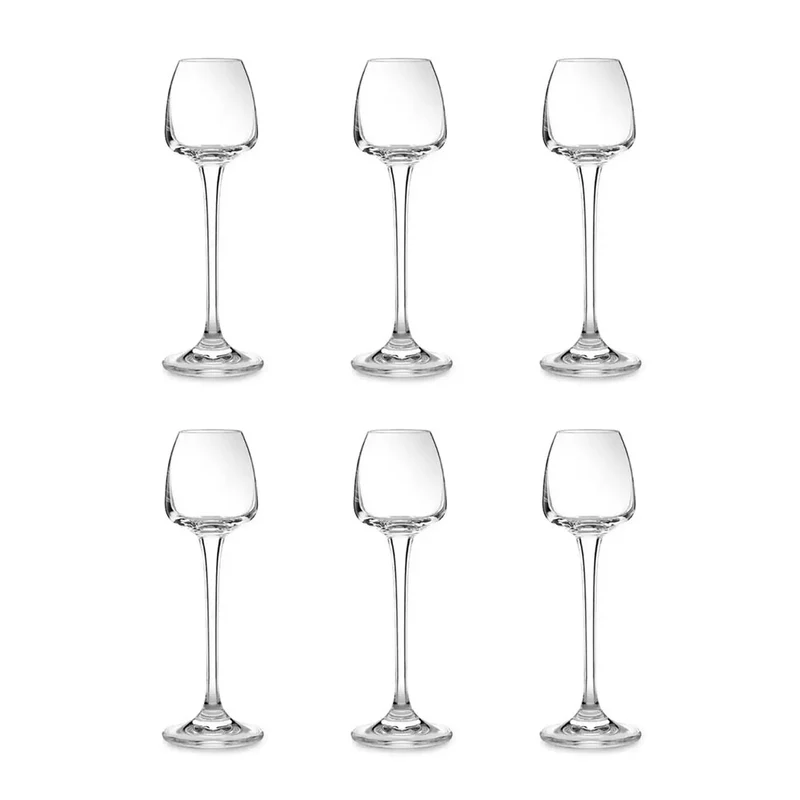 Crystal Bohemia Set 6 Calici Liquore Alize'e 70 ml