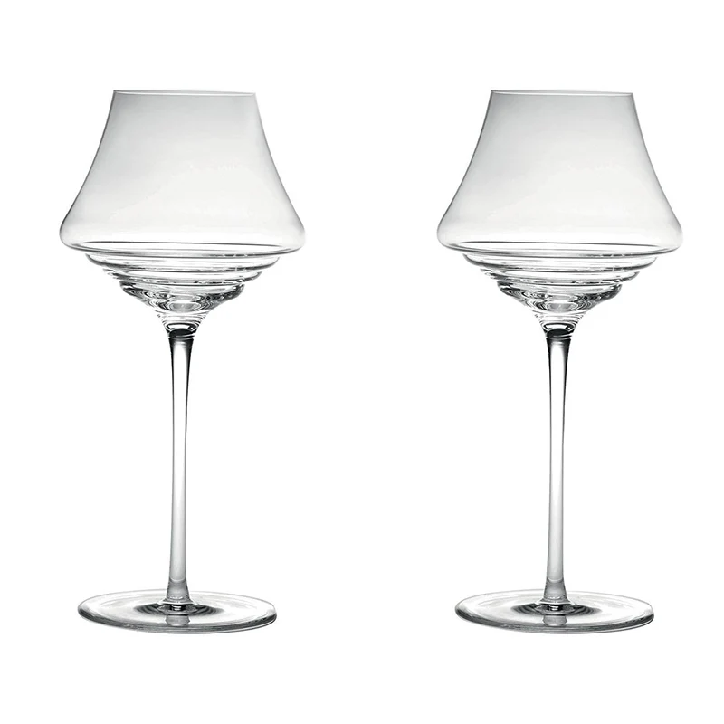 Zafferano Set 2 Calici Distillati e Vini passiti Esperienze Trasparente 35 cl