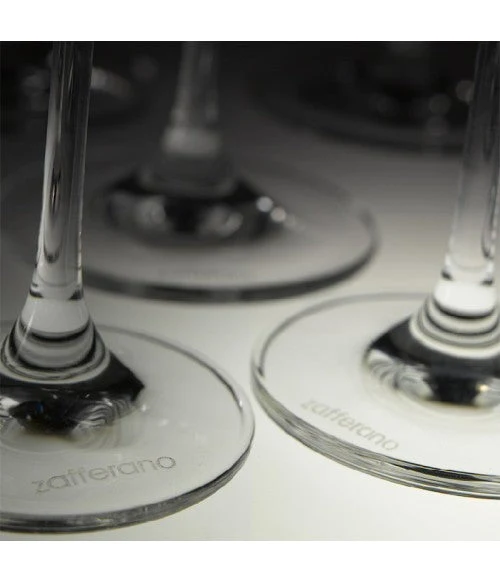 Zafferano Set 2 Calici Distillati e Vini passiti Esperienze Trasparente 35 cl