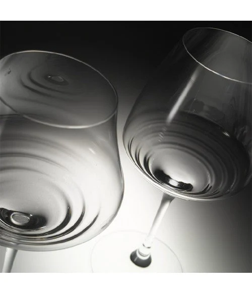 Zafferano Set 2 Calici Distillati e Vini passiti Esperienze Trasparente 35 cl