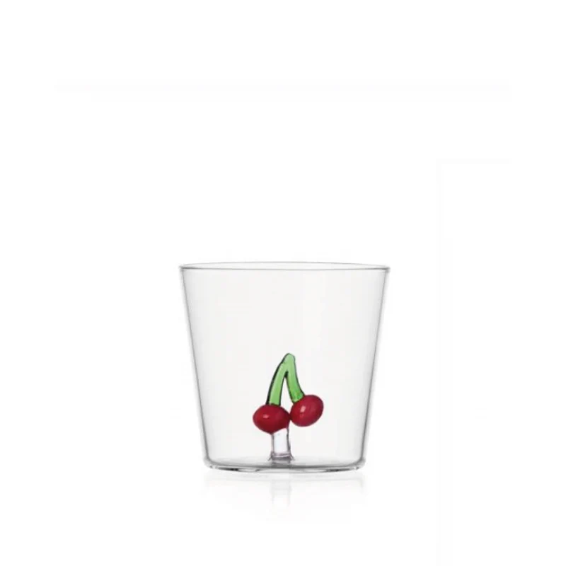 Ichendorf Milano Set 2 Bicchieri Tumbler Ciliegie Fruits & Flowers Animal Farm