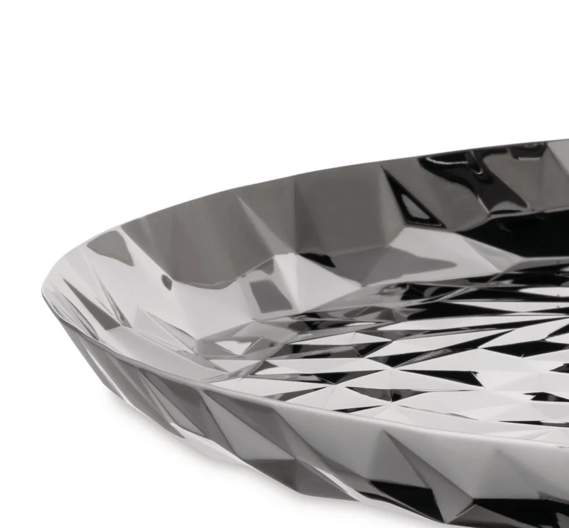 Alessi Vassoio Rotondo Joy N3 Acciaio inox D40 cm
