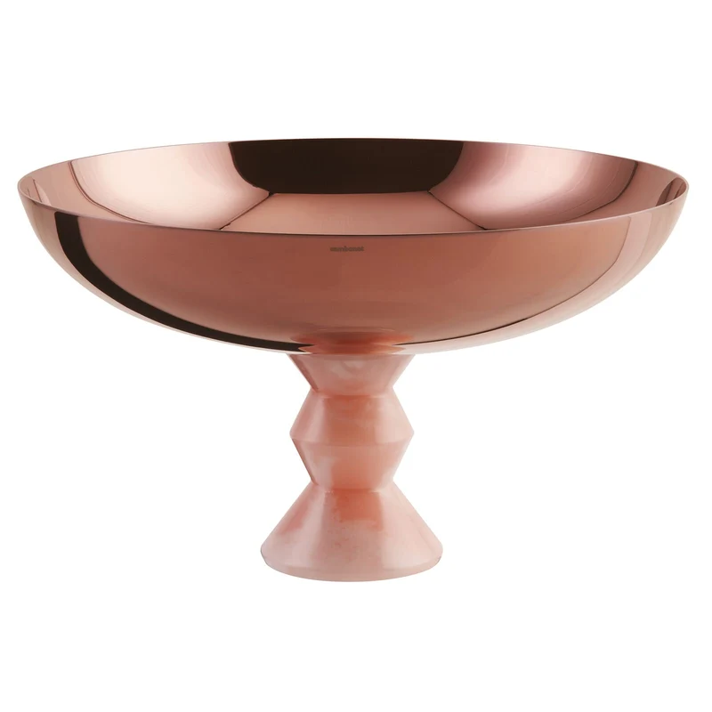 Sambonet Coppa con Piede Madame D26 cm Rosa