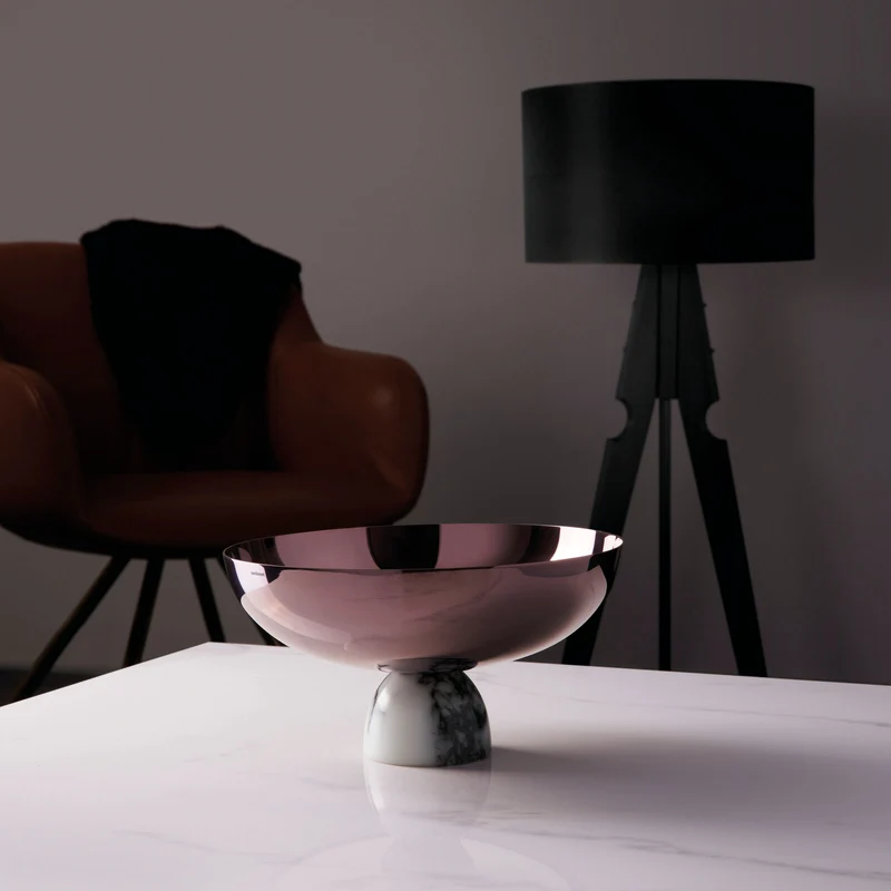 Sambonet Coppa con Piede Madame D20,5 cm Bianco