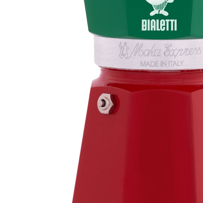 Bialetti Moka Express 6 Tazze Tricolore